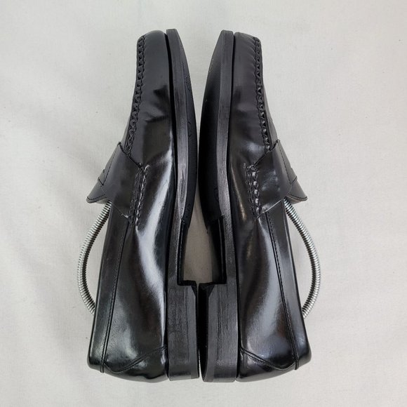Allen Edmonds Penny Loafer Men's Made in the USA Black Shoes US Size 12A - Picture 6 of 9